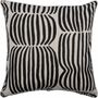 Coussins textile - Housse de coussin Vilja en demi-lin noir 45 x 45 cm - PENTIK