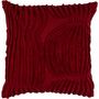 Nappes - Housse de coussin capitonnée Vilja Rouge 45x45 cm - PENTIK