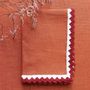 Couettes et oreillers - Housse de coussin en lin | TRICOT - GIARDINO SEGRETO