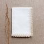 Couettes et oreillers - Housse de coussin en lin | TRICOT - GIARDINO SEGRETO