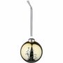 Decorative objects - Saaga Glass Bauble Gold 8 cm - PENTIK