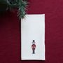 Table linen - Linen napkin PUNTO CROCE | Nutcracker - GIARDINO SEGRETO
