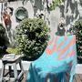 Design textile et surface - Nappe décorative en tissu « Radiate Positivity - PINK PAMPAS