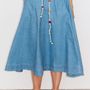 Apparel - 118. HELENE MAXI SKIRT - STELLA FOREST