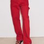 Apparel - 402. JULIETTE WORKER TROUSERS - STELLA FOREST