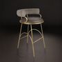 Chairs - Austin Bar Chair Made in Portugal by Pous Studio - PORUS STUDIO