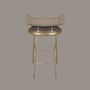 Chairs - Austin Bar Chair Made in Portugal by Pous Studio - PORUS STUDIO
