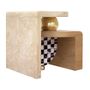 Other tables - Bohld Side Table Made in Portugal by Malabar - MALABAR