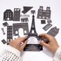 Objets personnalisables - Kit Memory City en bois à faire soi-même - ENJOY THE WOOD
