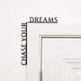 Design objects - Wooden corner quotes - ENJOY THE WOOD