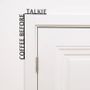 Design objects - Wooden corner quotes - ENJOY THE WOOD