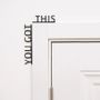 Design objects - Wooden corner quotes - ENJOY THE WOOD