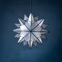 Autres décorations de Noël - Étoile DIMAANO GRANDE en noir ou doré, fabriquée à la main - KLATT OBJECTS