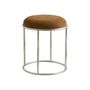 Stools - KOMATI stool - ivory + brown - NORDAL