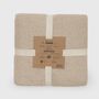 Plaids - Couverture Atlas, 150x200cm, beige - DILIOS