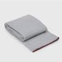Throw blankets - Blanket Atlas , 150x200cm, grey - DILIOS