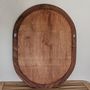 Mirrors - BANUA - Solid Teak Wall Mirror - YOALA