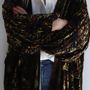 Apparel - Silk velvet printed kimono - SANJANAANDME
