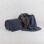 Throw blankets - Blanket DANTE, 200x220cm, Blue - DILIOS