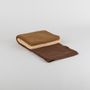 Throw blankets - Blanket AMELIA, 120x175cm, Brown - DILIOS