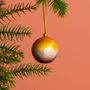 Other Christmas decorations - X-mas balls with overlapping colours set of 4 - KINTA