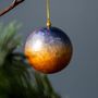 Other Christmas decorations - X-mas balls with overlapping colours set of 4 - KINTA
