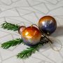 Other Christmas decorations - X-mas balls with overlapping colours set of 4 - KINTA
