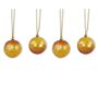 Other Christmas decorations - X-mas balls with overlapping colours set of 4 - KINTA