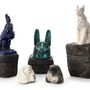 Objets de décoration - [HWI CERAMICA] Raku égyptien Objet, argile de porcelaine blanche - WHI CERAMICA