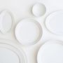 Everyday plates - [SOILBAKER] HANA Collection — White Porcelain - K-CERAMIC