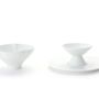 Plats et saladiers - [KWANGJUYO] Série Wolbaek, porcelaine blanche - KWANGJUYO