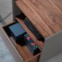 Night tables - Walnut nightstand - ANGEL CERDÁ