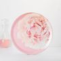 Plateaux - Plateau de service rond en bois - Pivoine 38 cm - MONBOPLATO