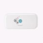 Plateaux - Plateau long de service design - Fleurs roses en trompe-l'œil 15x32 cm - MONBOPLATO