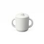 Children's mealtime - Silicone Sippy Cup with handles - Cloud - EKOBO