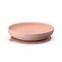 Children's mealtime - Silicone Suction Plate - Blush - EKOBO