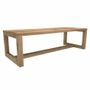 Other tables - Fred table natural teak outdoor - SEMPRE IN & OUTDOOR LIVING BV