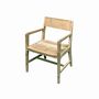 Chaises - Chaise de salle à manger Jules en teck naturel pour extérieur, qualité contractuelle - SEMPRE IN & OUTDOOR LIVING BV