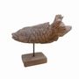 Ornements - Poisson en bois - SEMPRE IN & OUTDOOR LIVING BV