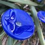 Accessoires de jardinage - Fleur de Verre Bleue Ciel - CARNEOL GLASS