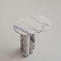 Coffee tables - Trio № III - LILAC MARBLE SIDE TABLE - KIWANO CONCEPT