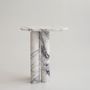 Coffee tables - Trio № III - LILAC MARBLE SIDE TABLE - KIWANO CONCEPT
