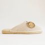 Bed linens - Natural comfort, timeless style – Wool & cotton knit slippers - ATELIER COSTÀ