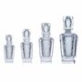 Decorative objects - SQUARE LEAVES BOTTLE - GÉODE