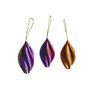 Autres décorations de Noël - Ensemble de décorations pour sapin de Noël | or/violet/rouge - AUURA