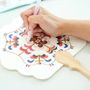 Loisirs créatifs pour enfant - [ARTSOOMBI] Museum in Hand "Buchae" Kit DIY Éventail à Feuille d’Or - KCDF