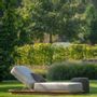 Lawn sofas - Acri teak Sunlounger - JATI KEBON