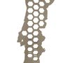 Services - Portugal wall mounted steel wine rack, can hold 25 bottles - INCREDIBLE DESIGNS