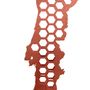Services - Portugal wall mounted steel wine rack, can hold 25 bottles - INCREDIBLE DESIGNS