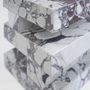 Coffee tables - 'S Y N C' CALACATTA SIDE TABLE - KIWANO CONCEPT